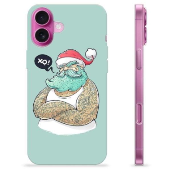 iPhone 16 Plus TPU-Skal - Modern Tomte Animerad