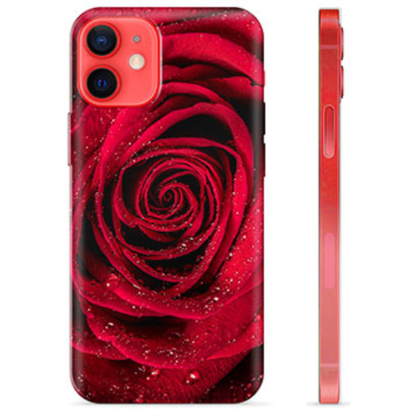 iPhone 12 mini TPU-Skal - Ros Animerad