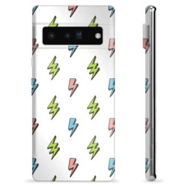 Google Pixel 6 Pro TPU-Skal - Blixtar Animerad