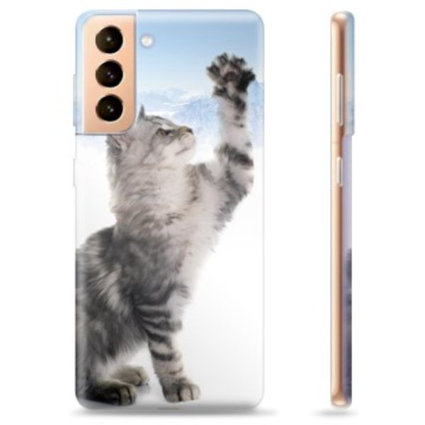 Samsung Galaxy S21+ 5G TPU-Skal - Kat Animerad