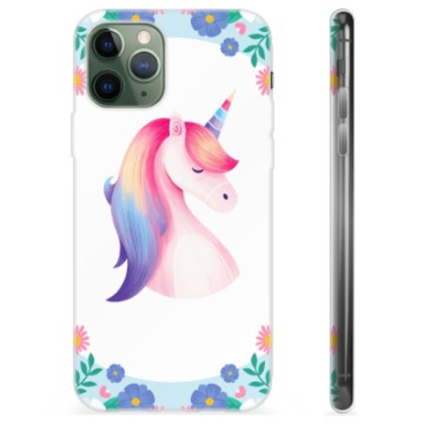 iPhone 11 Pro TPU-Skal - Enhörning Animerad