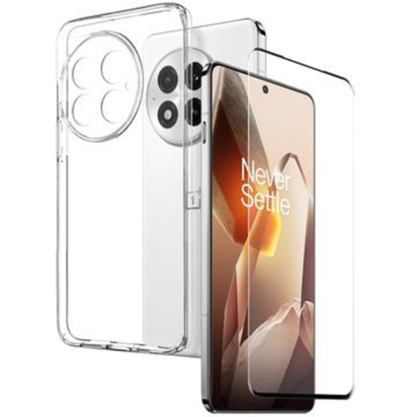 OnePlus 13 Northjo 2-i-1 Skyddsset - Klar Genomskinlig