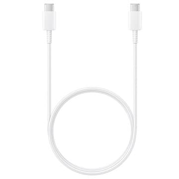 Samsung USB-C / USB-C Kabel EP-DA705BWEGWW - 1m - Bulk - Vit Gul