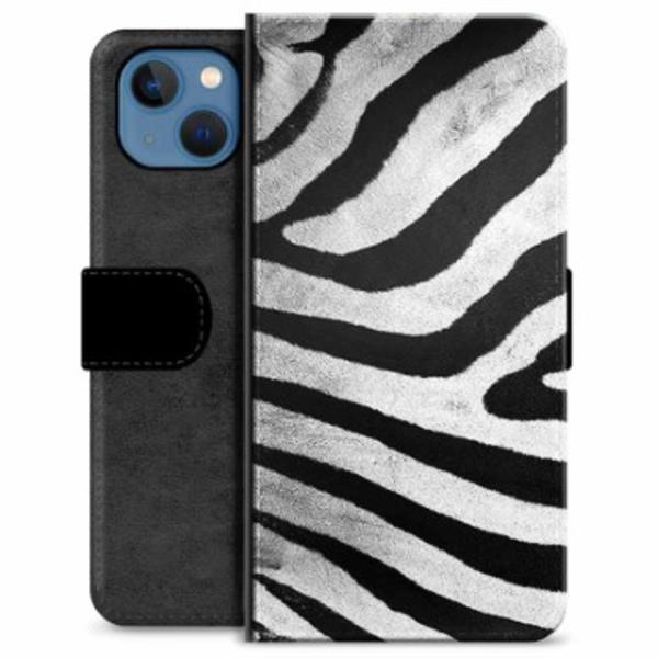 iPhone 13 Premium Plånboksfodral - Zebra Animerad