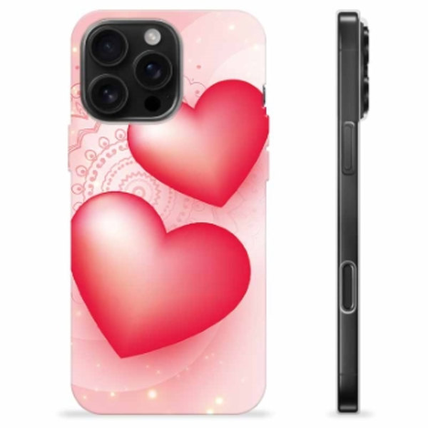 iPhone 16 Pro Max TPU-Skal - Kärlek Animerad