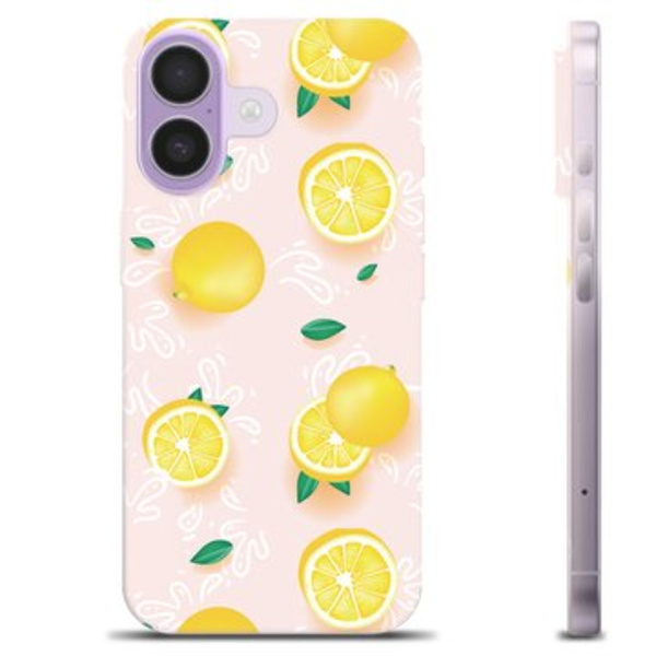 iPhone 17 TPU-Skal - Citronmönster Animerad