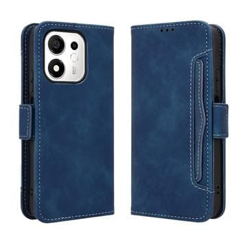 Honor 600 Smart Korthållare plånboksfodral - Blå Blå