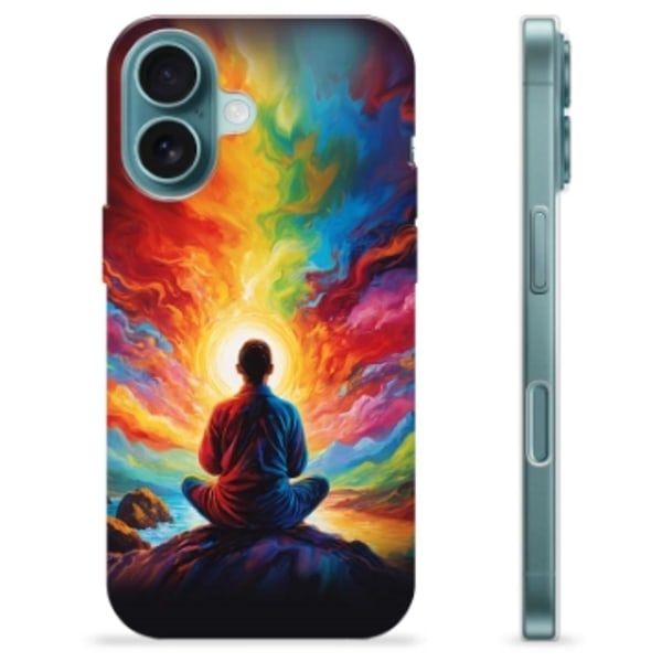 iPhone 16 TPU-Skal - Meditation Animerad