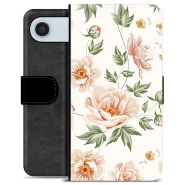 iPhone Air Premium Plånboksfodral - Blommig Animerad