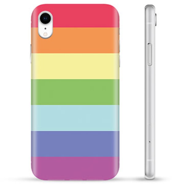 iPhone XR TPU-Skal - Pride Färgrik