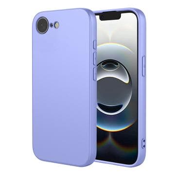 iPhone 16e/17e Stötsäkert silikonskal - Lila Lila