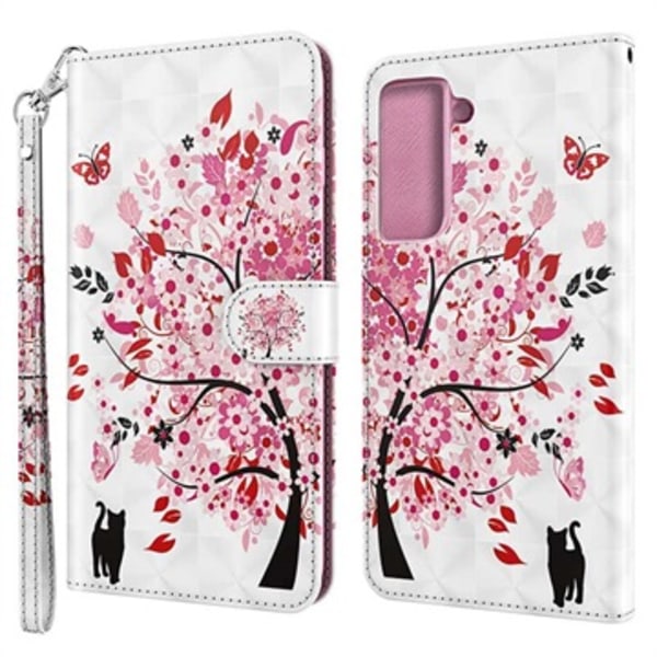 Wonder Series Samsung Galaxy S21 5G Plånboksfodral -... Animerad