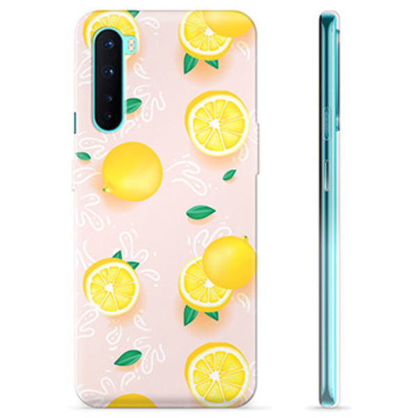 OnePlus Nord TPU-Skal - Citronmönster Animerad