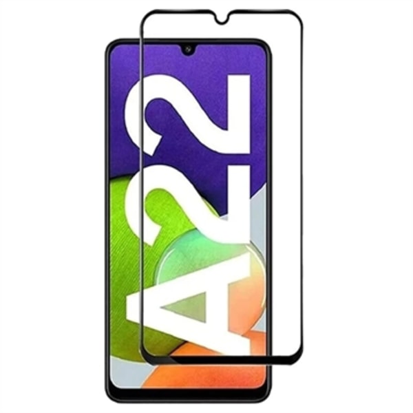 Samsung Galaxy A22 4G/A32 4G 9D Heltäckande Härdat Glas Sk... Svart
