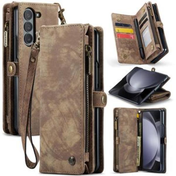 Samsung Galaxy Z Fold6 Caseme 008 2-i-1 Multifunktionell Plå... Brun