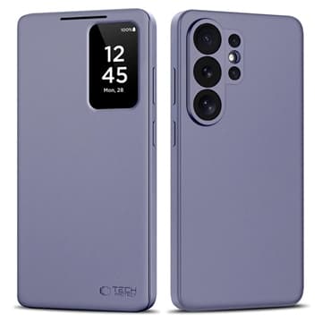 Samsung Galaxy S26 Ultra Tech-Protect Smart Clear View Flip... Lila