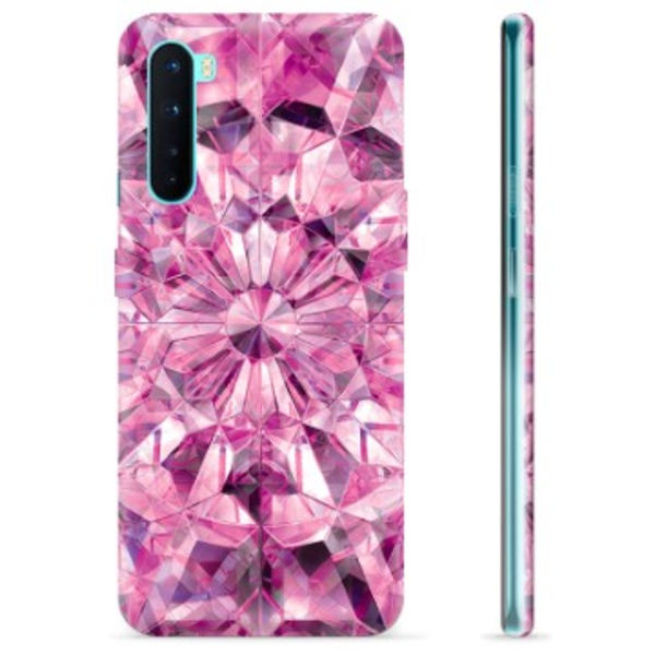 OnePlus Nord TPU-Skal - Rosa Kristall Rosa