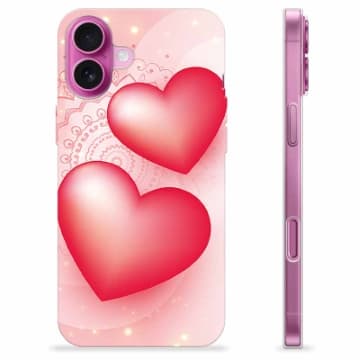 iPhone 16 Plus TPU-Skal - Kärlek Animerad
