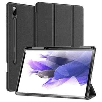 Dux Ducis Domo Samsung Galaxy Tab S7+/S8+ Tri-Fold... Svart