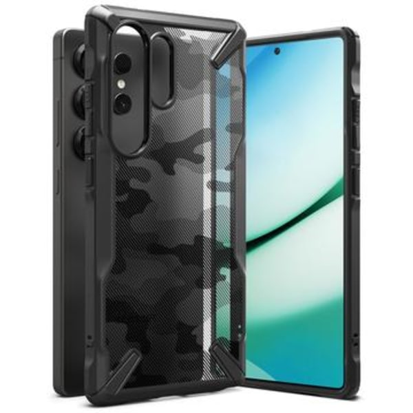 Samsung Galaxy S25 Ultra Ringke Fusion X Design Hybrid Skal... kamouflage
