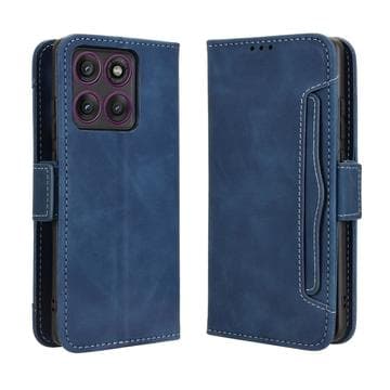 Motorola Edge 60 Pro plånboksfodral för korthållare - Blå Blå