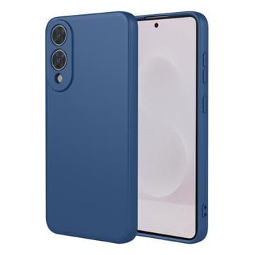 Samsung Galaxy S25 Edge Stötsäkert silikonskal - Blå Blå