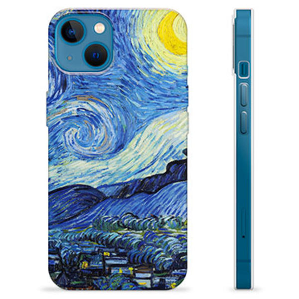 iPhone 13 TPU-Skal - Natthimmel Animerad