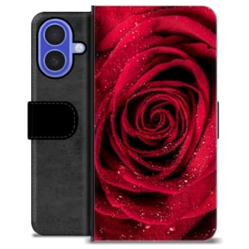 iPhone 16 Premium Plånboksfodral - Ros Animerad