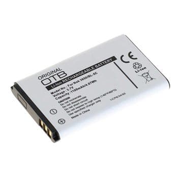Nokia BL-5C, BL-5CA Batteri - N-Gage, C2-00, E60, N72, N91 -... Vit