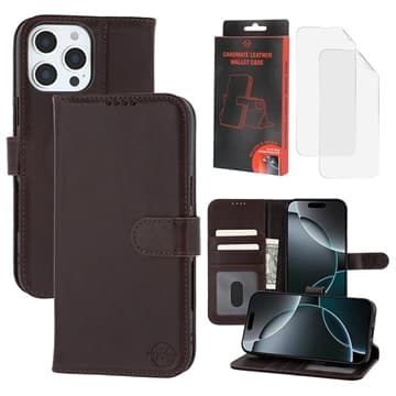 iPhone 16 Pro Max MyTPhone CardMate MagSafe plånboksfodral i... Brun
