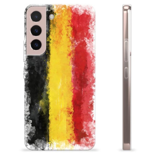 Samsung Galaxy S22 5G TPU-skal - Tysk Flagga Animerad