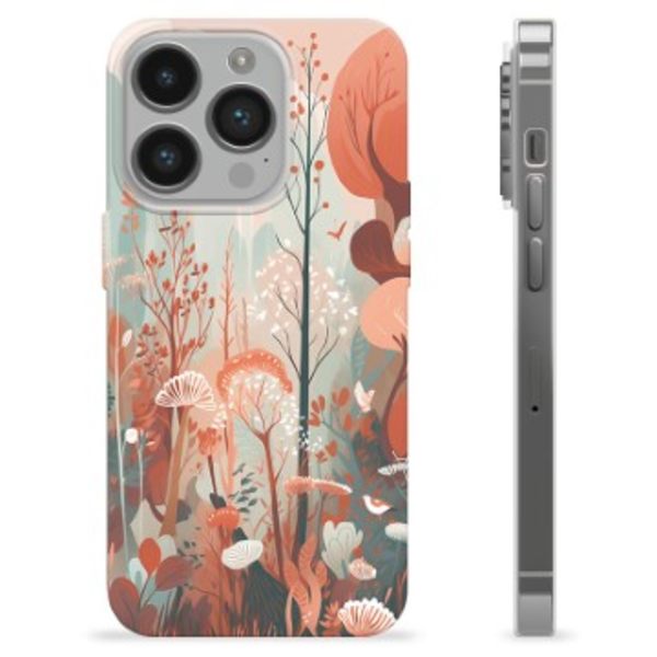 iPhone 14 Pro TPU-Skal - Gamla Skog Animerad