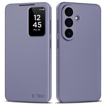 Samsung Galaxy A57 Tech-Protect Smart Clear View Flip Skal... Lila