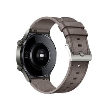 Huawei Watch GT 2/GT 2 Pro Äkta Läderrem - Grå Grå