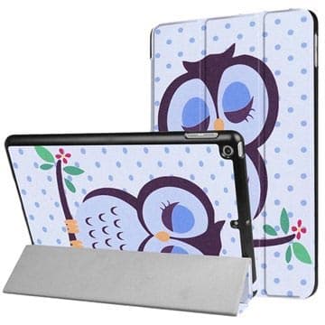iPad 9.7 2017/2018 Tri-Fold Smart Foliofodral - Uggla Animerad