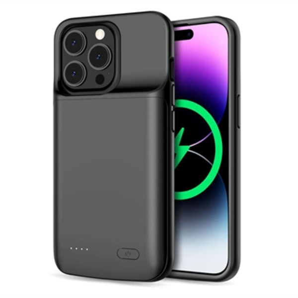 Tech-Protect Powercase iPhone 14/14 Pro Batteriskal - Svart Svart
