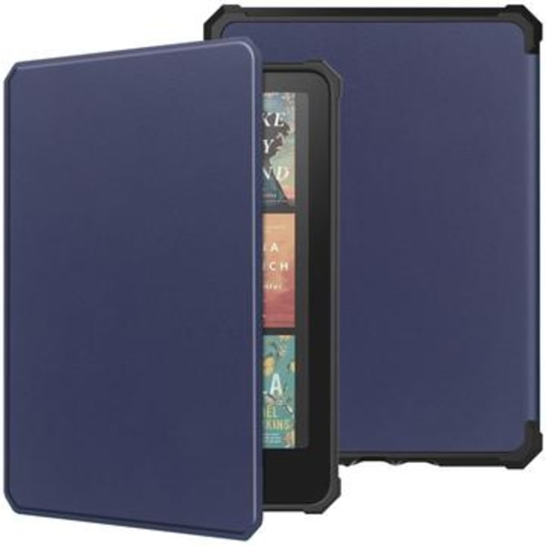 Amazon Kindle Paperwhite (2024) Smart Folio-fodral - Blå Blå