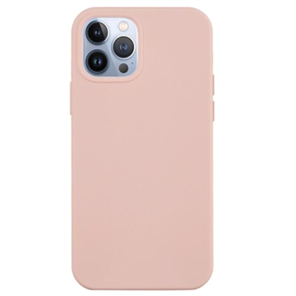 iPhone 14 Pro Liquid Silikonskal - Rosa Rosa