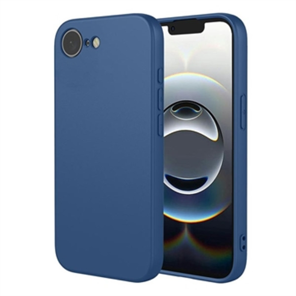 iPhone 16e/17e Stötsäkert silikonskal - Blå Blå
