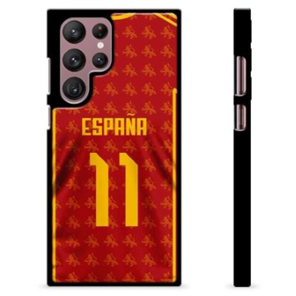 Samsung Galaxy S22 Ultra 5G Skyddsskal - Spanien Animerad