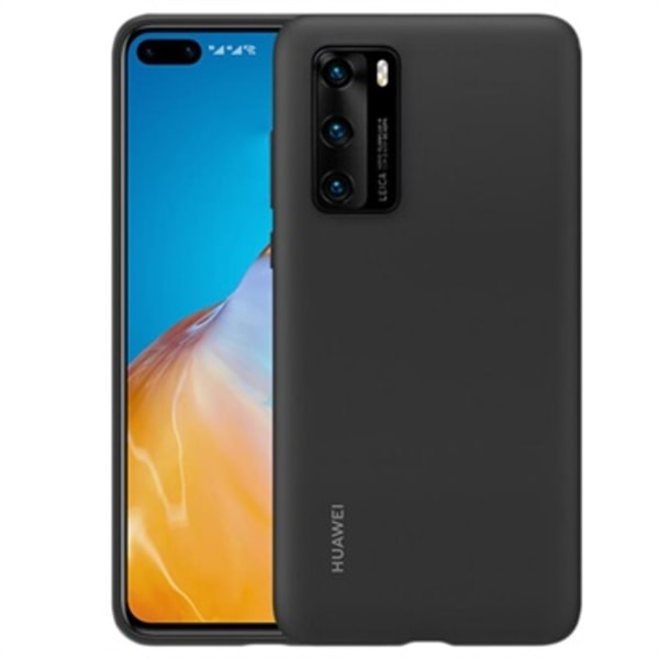 Huawei P40 Silikonskal 51993719 - Svart Svart