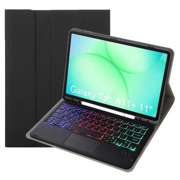 Samsung Galaxy Tab A11+ Bluetooth tangentbordsfodral - Svart Svart