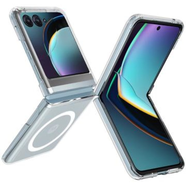 Motorola Razr 50 Hybrid Skal - MagSafe-kompatibelt -... Genomskinlig