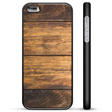 iPhone 5/5S/SE Skyddsskal - Trä Animerad