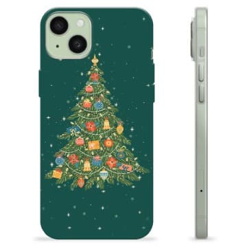 iPhone 15 Plus TPU-Skal - Julgran Animerad