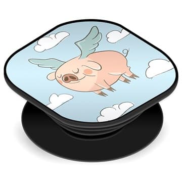 Saii Premium Expanderbart Grepp & Stativ - Flygande Gris Animerad