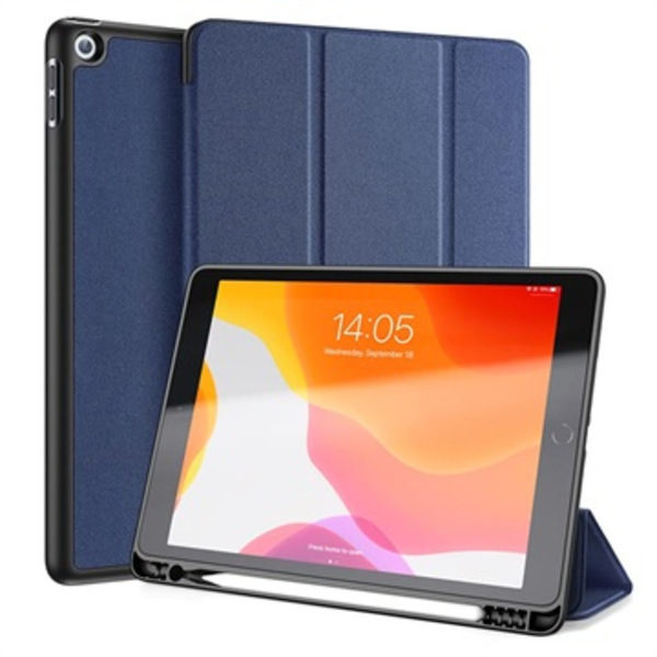 Dux Ducis Domo iPad 10.2 2019/2020/2021 Foliofodral - Blå Blå
