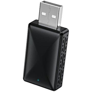 2-i-1 CarPlay & Android Auto USB-adapter - OTA-uppgradering Svart