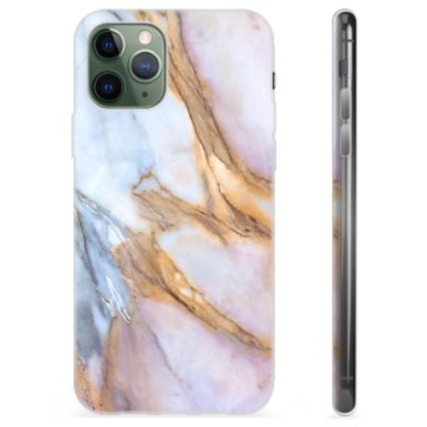 iPhone 11 Pro TPU-Skal - Elegant Marmor Animerad