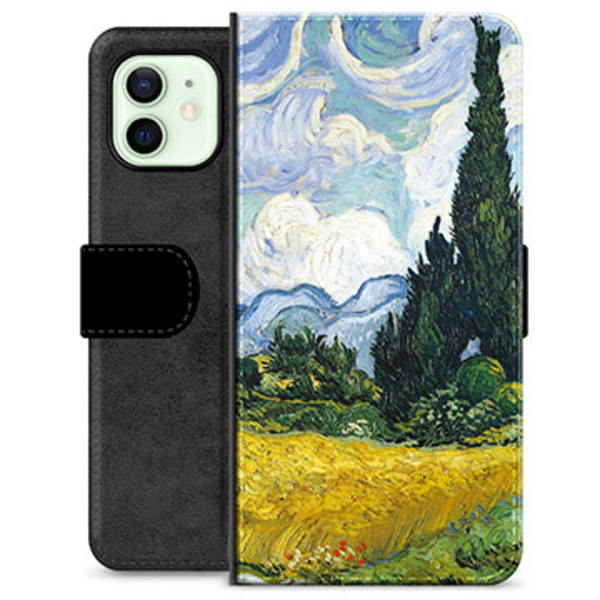 iPhone 12 Premium Plånboksfodral - Cypress Animerad